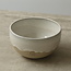 Handmade ceramic bowl, White Spots