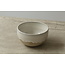 artisann Handmade ceramic bowl with unique glazes from the "White Spots" service