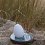 Handmade ceramic egg cup, Mint