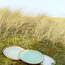 Handgemaakt keramisch bord Beaufort, Lagune XL