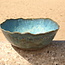 Large handmade decoration and fruit bowl, Mint