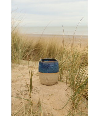 artisann Ceramic vase and spoon pot Beach