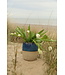 artisann Magnifique vase contemporain en céramique tourné à la main "Beach"