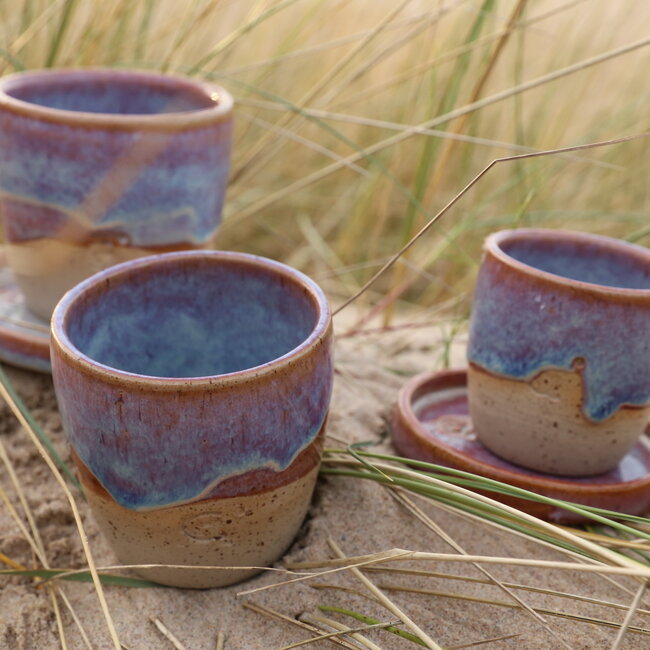 Tasse à café artisanale en céramique,  Sunrise