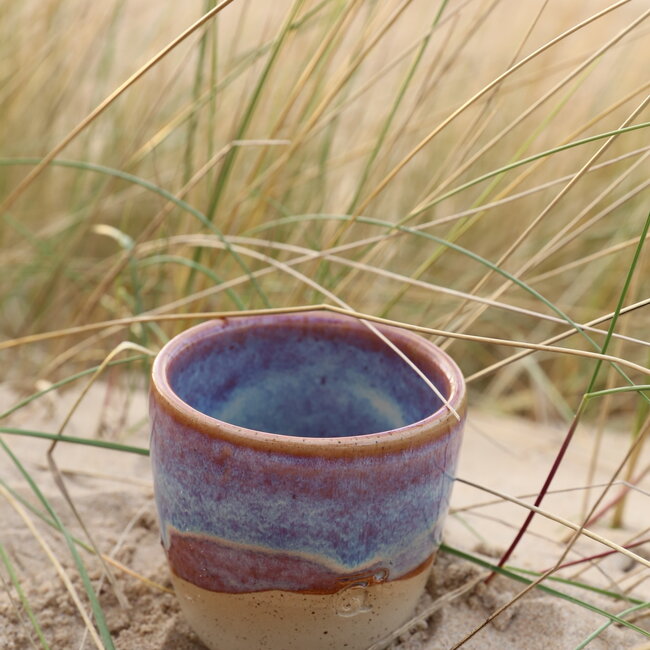 Ceramic handmade coffee cup, Sunrise