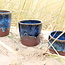Keramisch handgemaakte koffietas, Beach