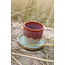 artisann Contemporary, handmade ceramic cup from the tableware and collection “Sungreen"