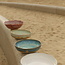 Grand bol unique et exclusif fait à la main avec plateau tournant fait à la main "White Dunes"