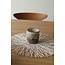 artisann Hedendaagse, handgemaakte keramische tas van het servies en de collectie “Italian White"