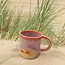 Ceramic handmade mug, Sungreen