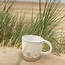 Keramisch handgemaakte mok, White Dunes