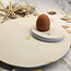 Porcelain handmade plate, Knokkette - Touch of Gold