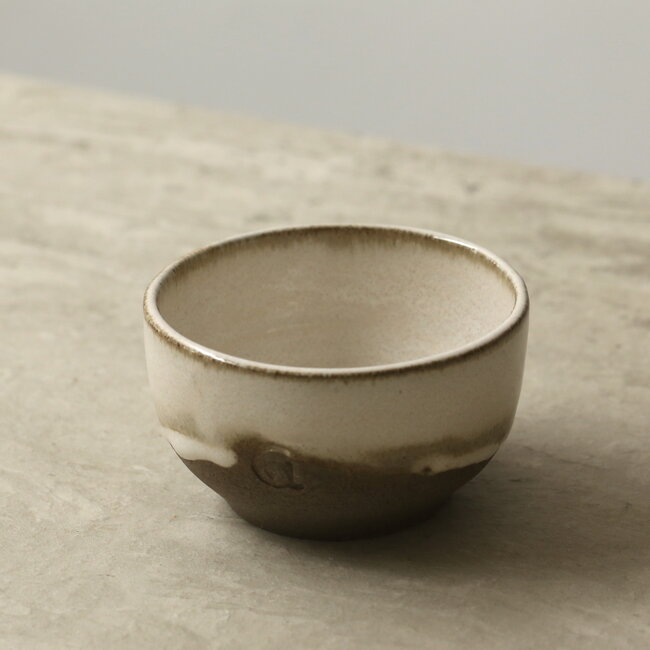 Handmade ceramic bowl, Italian White