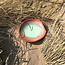 Scale "Sungreen" used for snacks, but also very nice as a saucer of a coffee cup or mug.