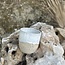 Contemporary, handmade ceramic cup from the tableware and collection “White Spots"
