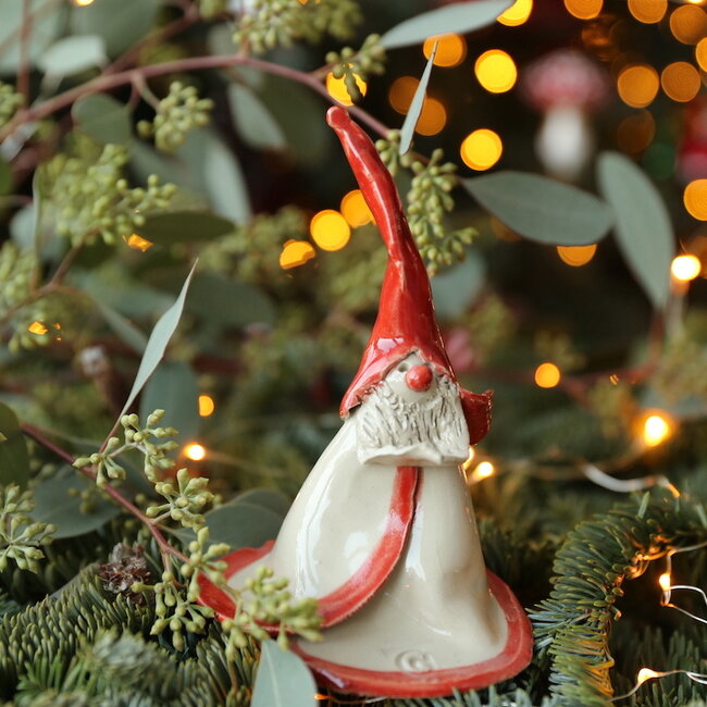 Artistic contemporary charming Santa Claus