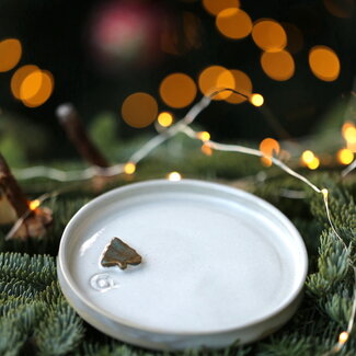 artisann Plate White Tree