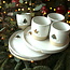 artisann Tableware set: White Star & Christmas Tree