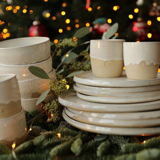 artisann Tableware set: White Dunes