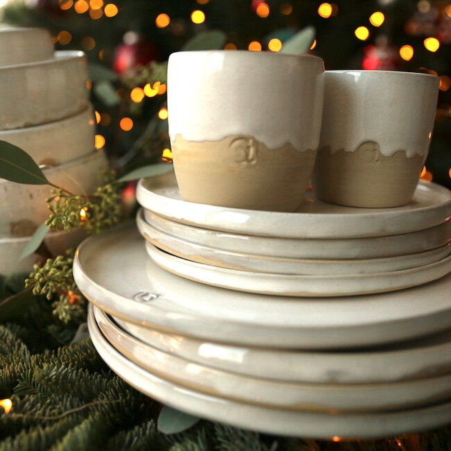 Tableware set: White Dunes