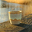Pot à lait artisanal en céramique de notre service à café "Moutarde"
