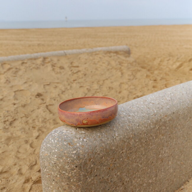 Grand bol en céramique fait main, Sungreen