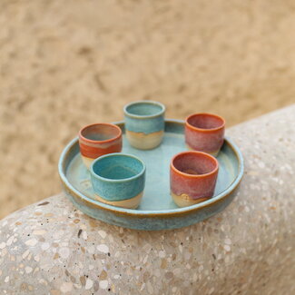 artisanni Decoratie en tapaschaal Munt