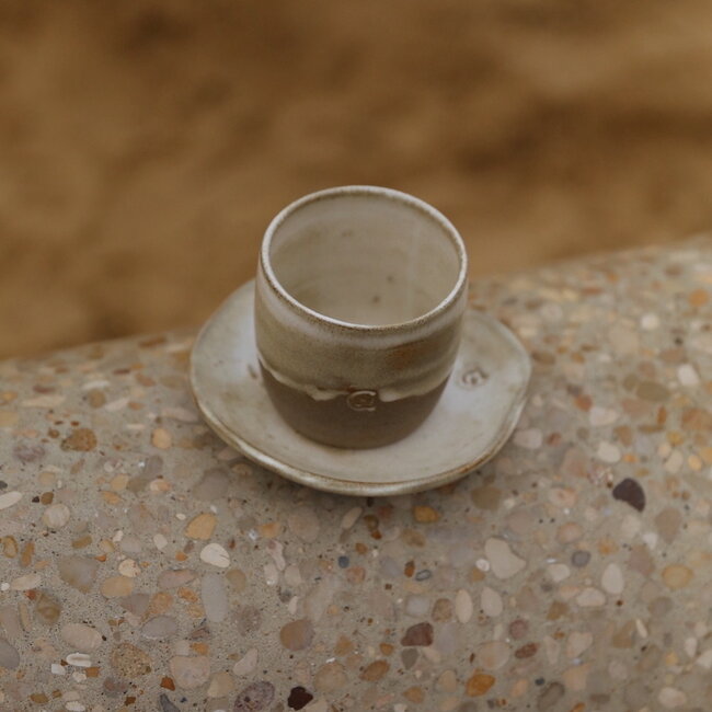 Plat creuse "Italian White" utilisés pour les collations, mais aussi très agréables comme soucoupe pour un sac à café ou une tasse.