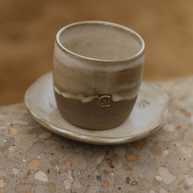 Plat creuse "Italian White" utilisés pour les collations, mais aussi très agréables comme soucoupe pour un sac à café ou une tasse.