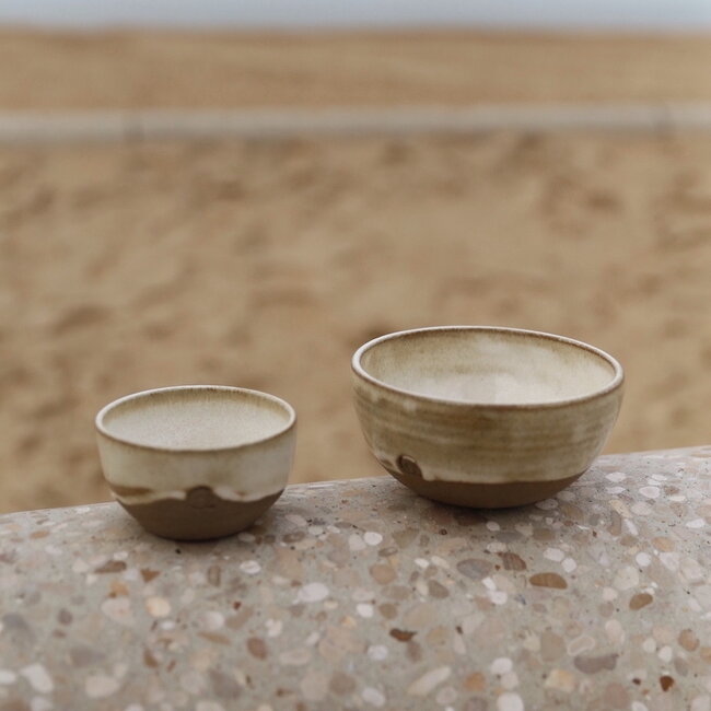 Handmade ceramic bowl, Italian White