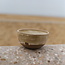 Handmade ceramic bowl with unique glazes from the "Italian White" service