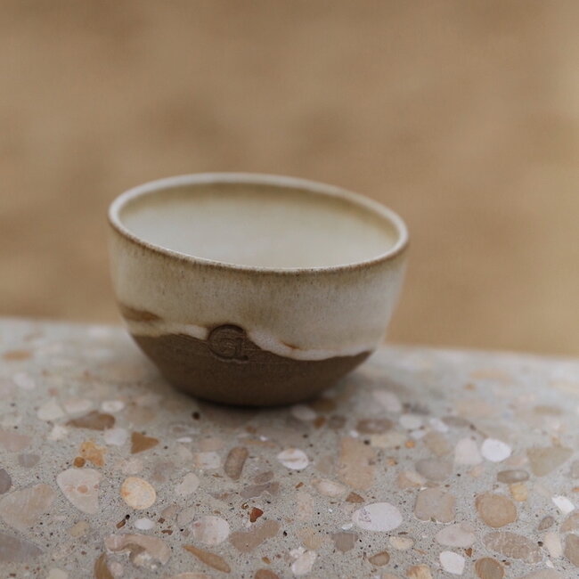 Handmade ceramic bowl, Italian White