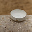 Handmade ceramic scale with unique glazes from the "White Spots" service