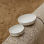 Handmade ceramic scale with unique glazes from the "White Spots" service