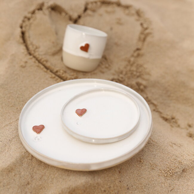 Paquet de cadeau "White Heart"