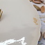 Porcelain contemporary handmade plate “Feuillette”