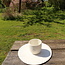 Tasse en porcelaine blanche avec une technique de bulles artistiques « Bulles » comme finition.. Chaque tasse creuse est unique.