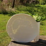Unique handmade porcelain plate with a subtle heart incorporated