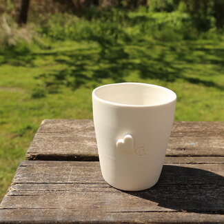 artisann Tea cup porcelain Heart