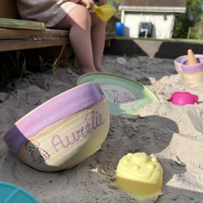 Bol artisanal céramique pour enfants "Aurélie"