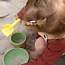 Handgemaakt keramisch tasje van ons kinderservies "Florence"
