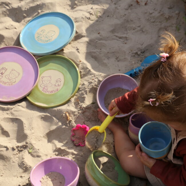 Handgemaakt keramisch kindertasje "Florence"