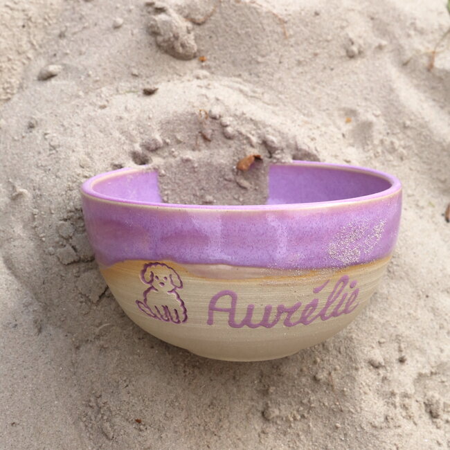 Bol artisanal céramique pour enfants "Aurélie"