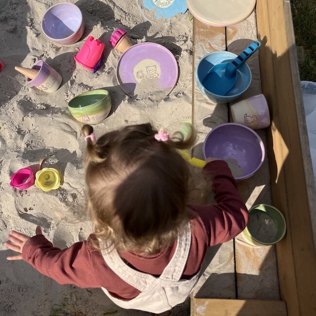 Handgemaakt keramisch kindertasje "Florean"