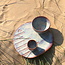 Tapa set composed of one pot, one bowl and one plate for sushi and tapas Linea