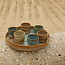 Tapas bowl combined with customised pots for soup, sauce and much more