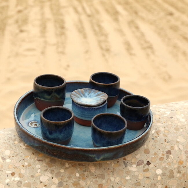 Tapas bowl combined with customised pots for soup, sauce and much more