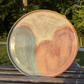 artisann Assiette Tricolor Sungreen