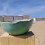 Unique, exclusive handmade large Lagoon salad, fruit bowl for your kitchen or table