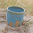 Contemporary, handmade ceramic cup from the tableware and collection “Mint"